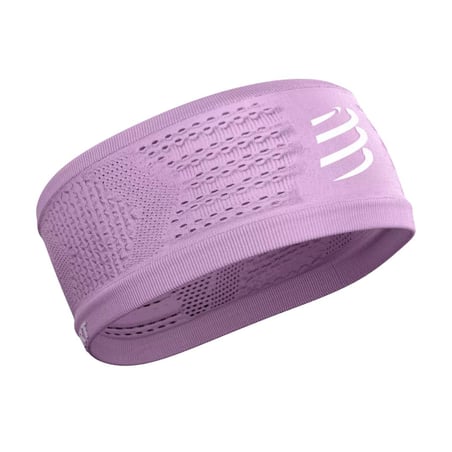 Bandeau Compressport On/Off Violet Blanc