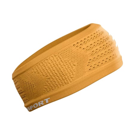 Compressport On/Off headband Orange White