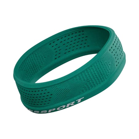 Dünnes Compressport On/Off-Stirnband Grün