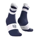 Compressport Pro Racing v4.0 Run High-sokken Blauw Wit