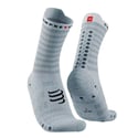 Compressport Pro Racing v4.0 Ultralight Run High Socks Grey White