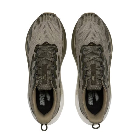Brooks Ghost Trail Schuhe Grün Weiß AW26
