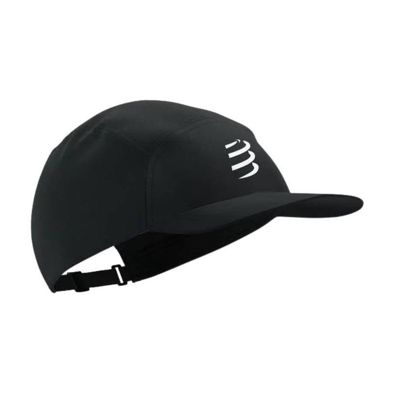 Boné Compressport 5 Panel Preto