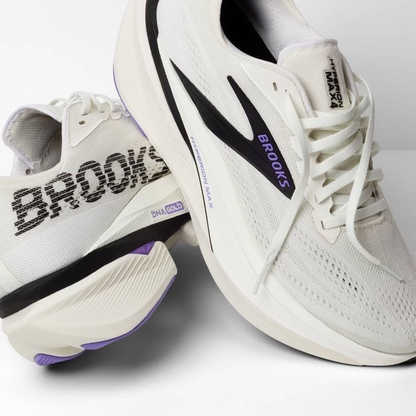 Scarpe Brooks Hyperion Max 4 Grigio Nero AW26