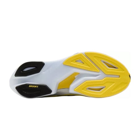 Tênis Brooks Hyperion Max 4 Amarelo Branco AW26 Mulher