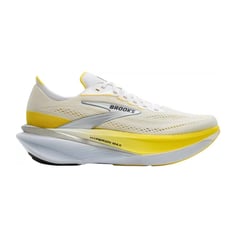 Brooks Hyperion Max 4 hardloopschoenen Geel Wit AW26 Dames