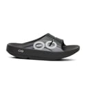 Oofos Recovery Ooahh Sport sandalen Zwart