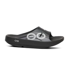 Oofos Recovery Ooahh Sport Sandalen Schwarz