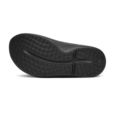 Sandalias Oofos Recovery Ooahh Sport Negro