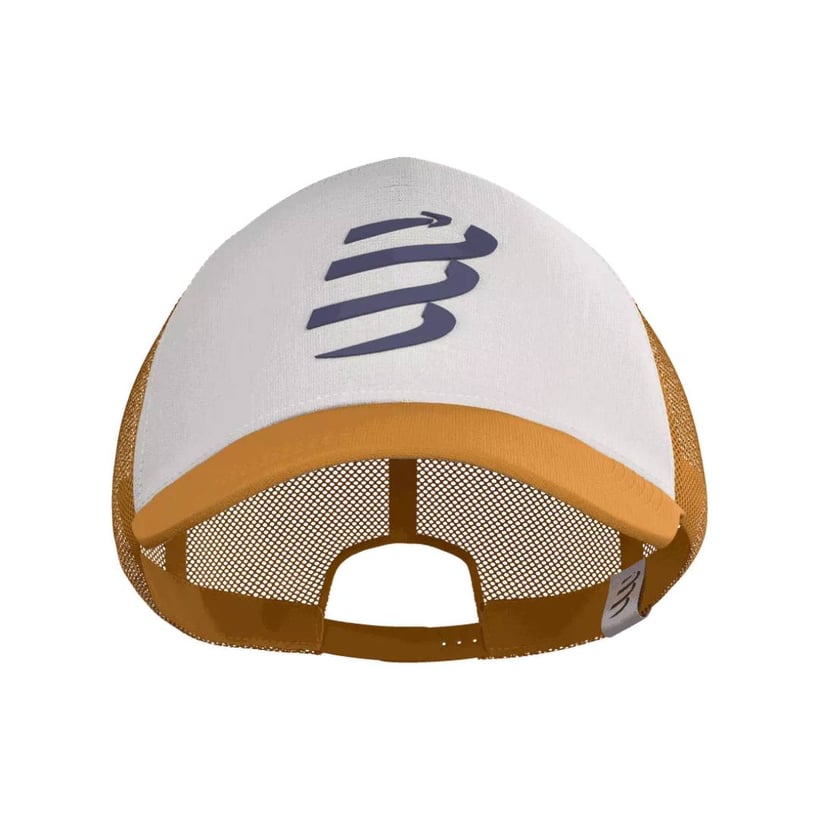 Compressport Trucker Cap White Orange