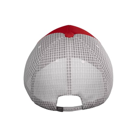 Boné Compressport Trucker 6P Vermelho Branco