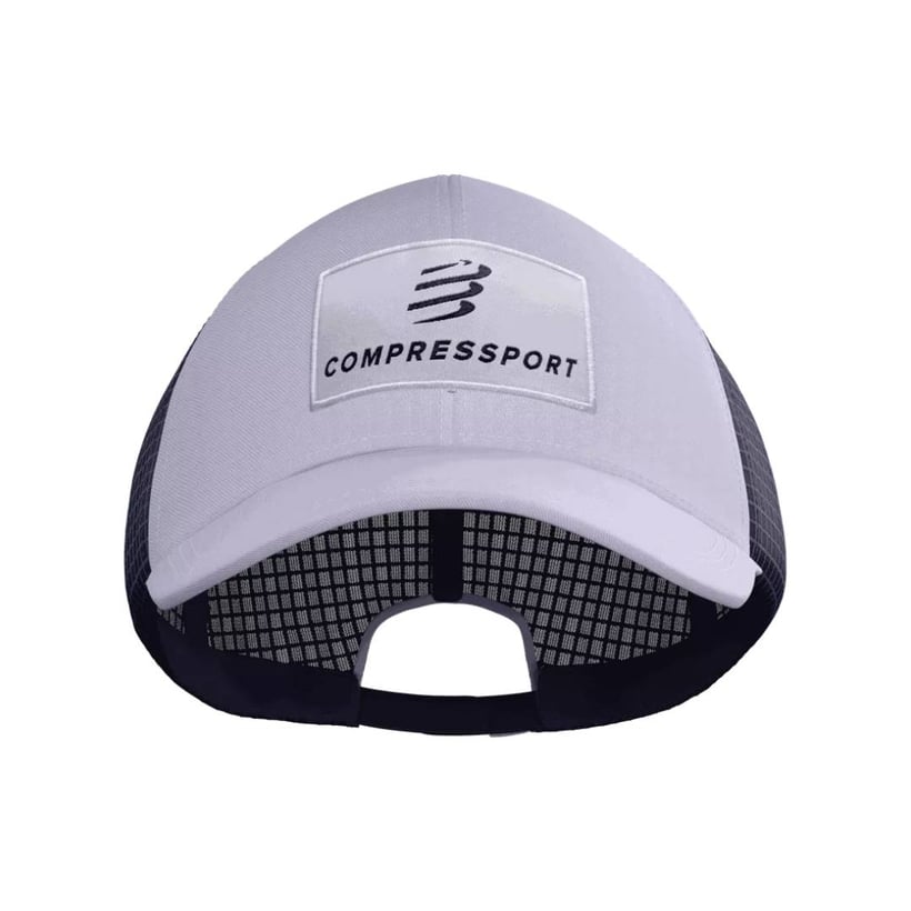 Czapka Compressport Trucker 6P Biało-niebieska