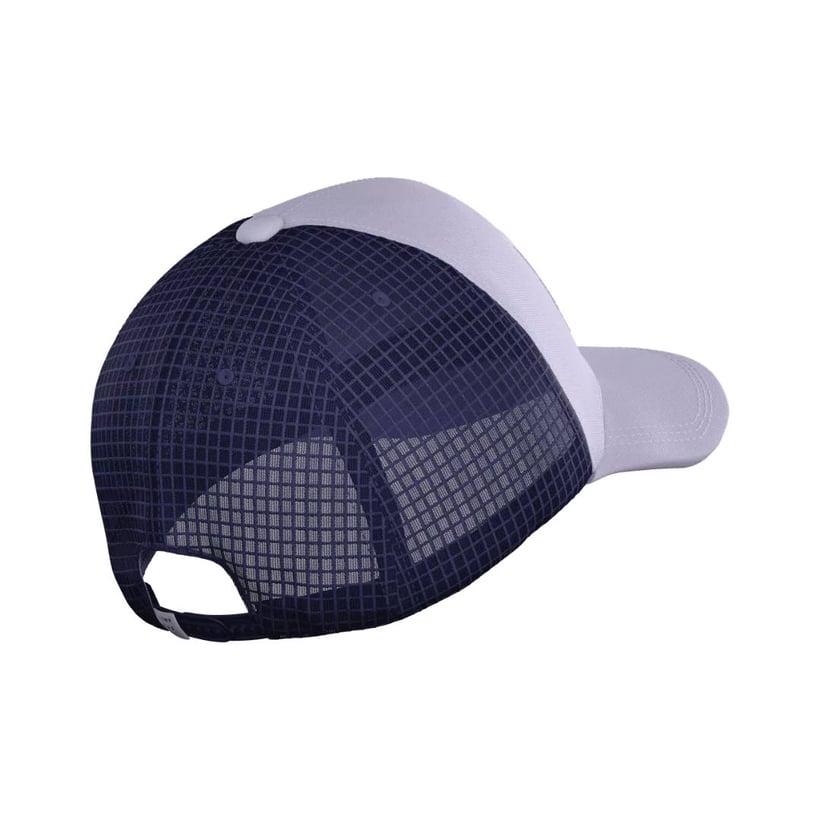 Gorra Compressport Trucker 6P Blanco Azul