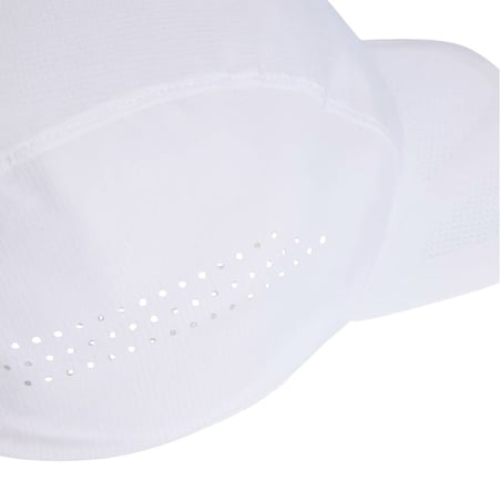 Gorra Adidas Runningxadizero Lightweight Climacool Blanco y Negro AW26