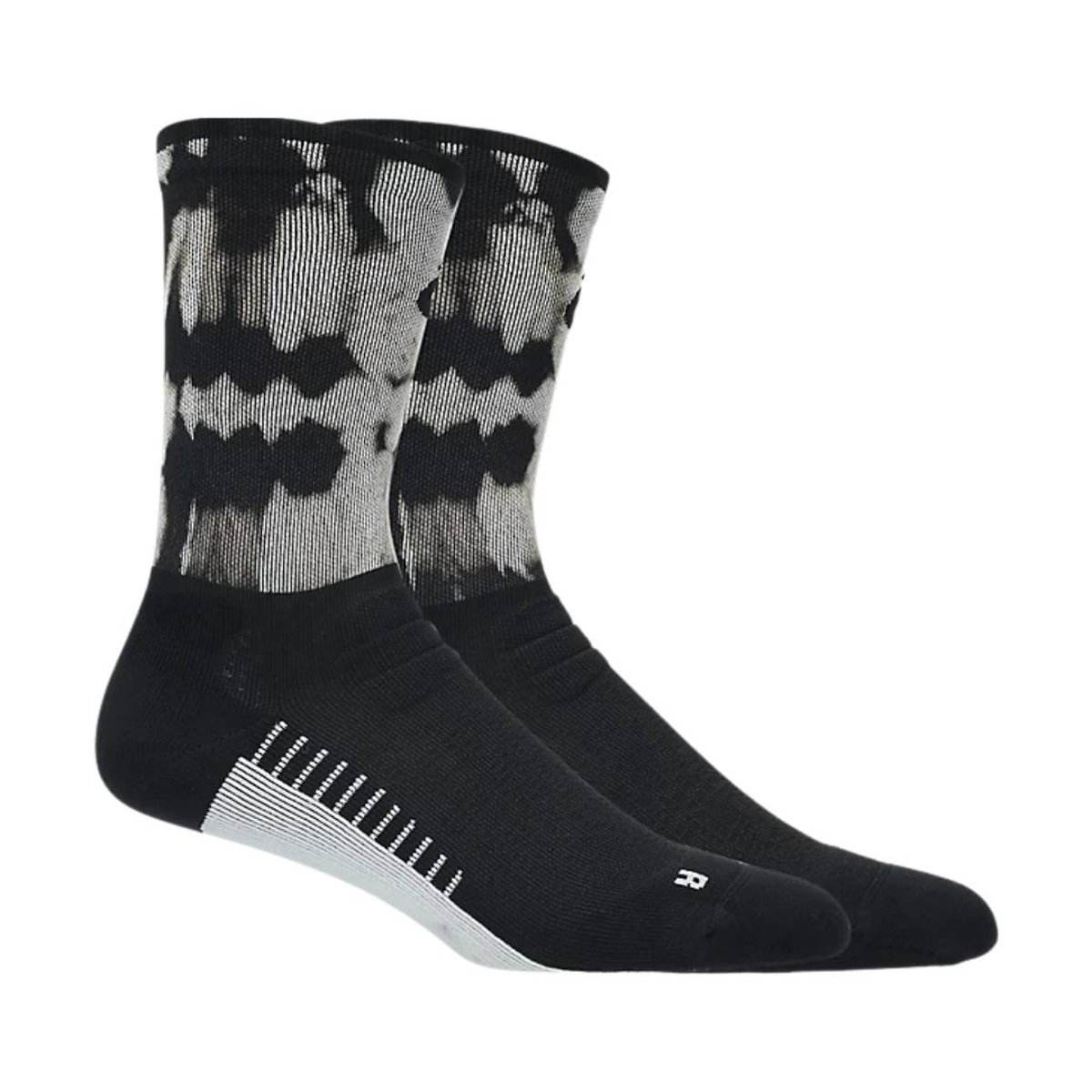 Asics Performance Run Crew Socken Schwarz Grau, Größe II