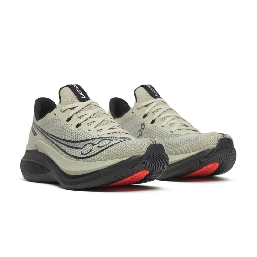 Saucony Endorphin Pro 5 Schuhe Grau Grün AW26