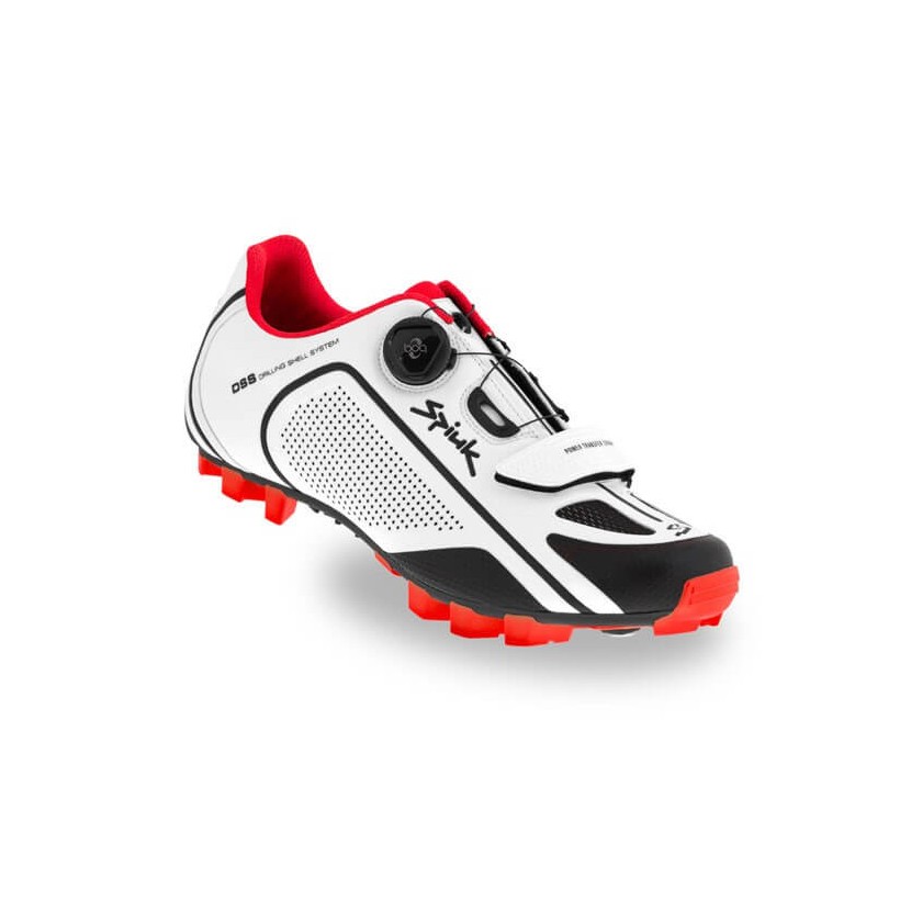Spiuk Altube White / Red mtb shoes