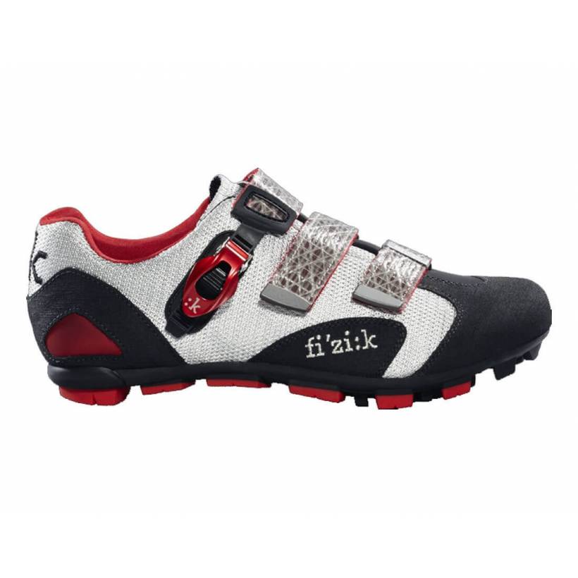Buty MTB Fizik Uomo czarno/srebrne