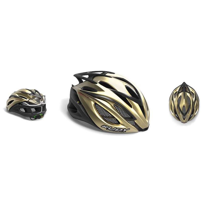 Rudy Project Racemaster Helmet Gold / black