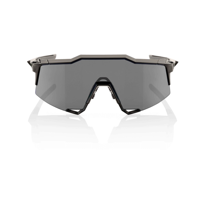 Glasses 100% Speedcraft LL Gunmetal Gray / Gray Mirror Lens (Smoke Lens)