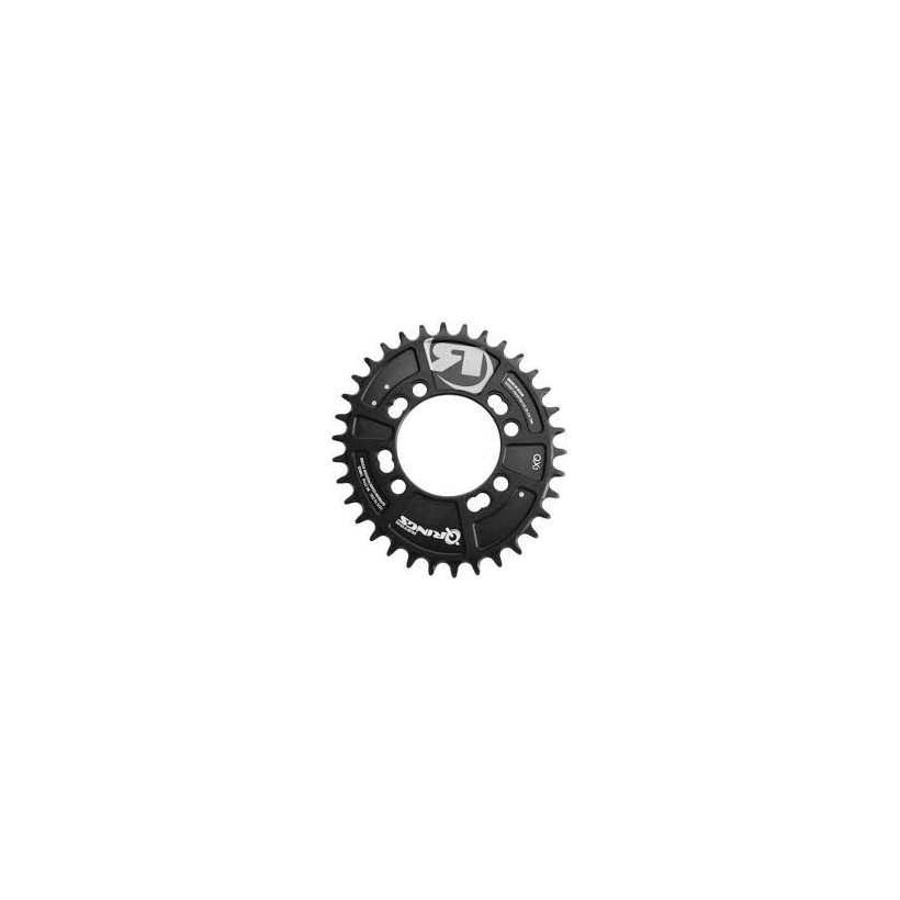 Rotor Chainring Qring QX1 BCD 76x4 32t Black