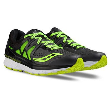 Saucony Hurricane ISO 3 Scarpe da corsa grigio verde