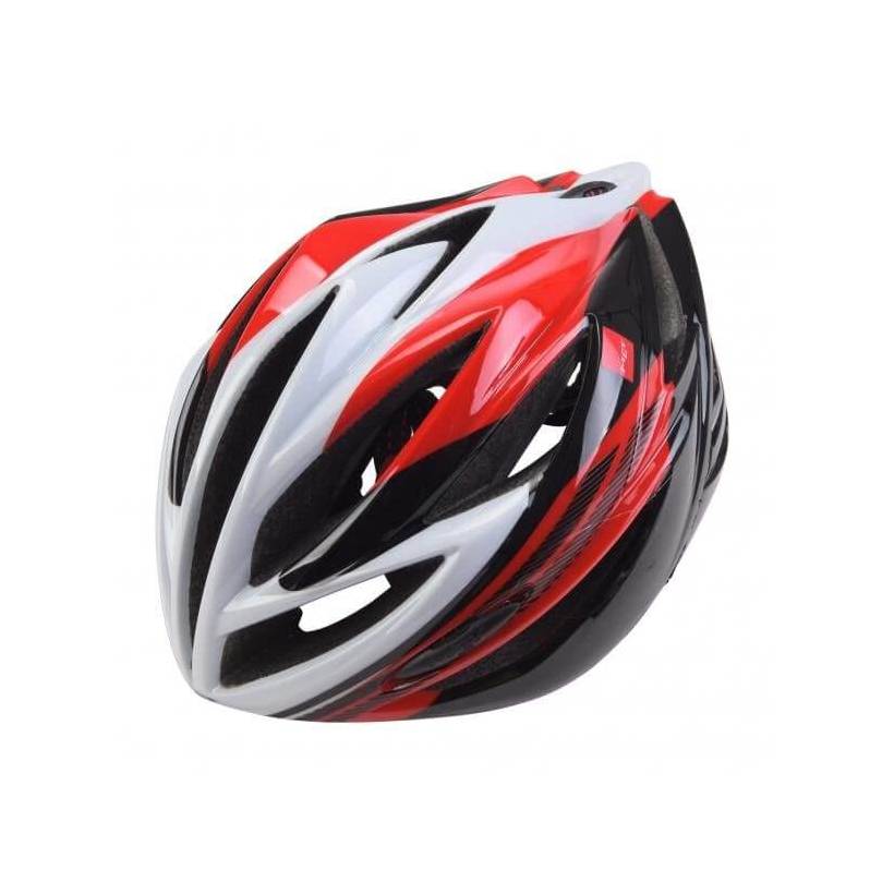 Kask Met Forte Czerwony / Biały / Czarny Połysk 2015