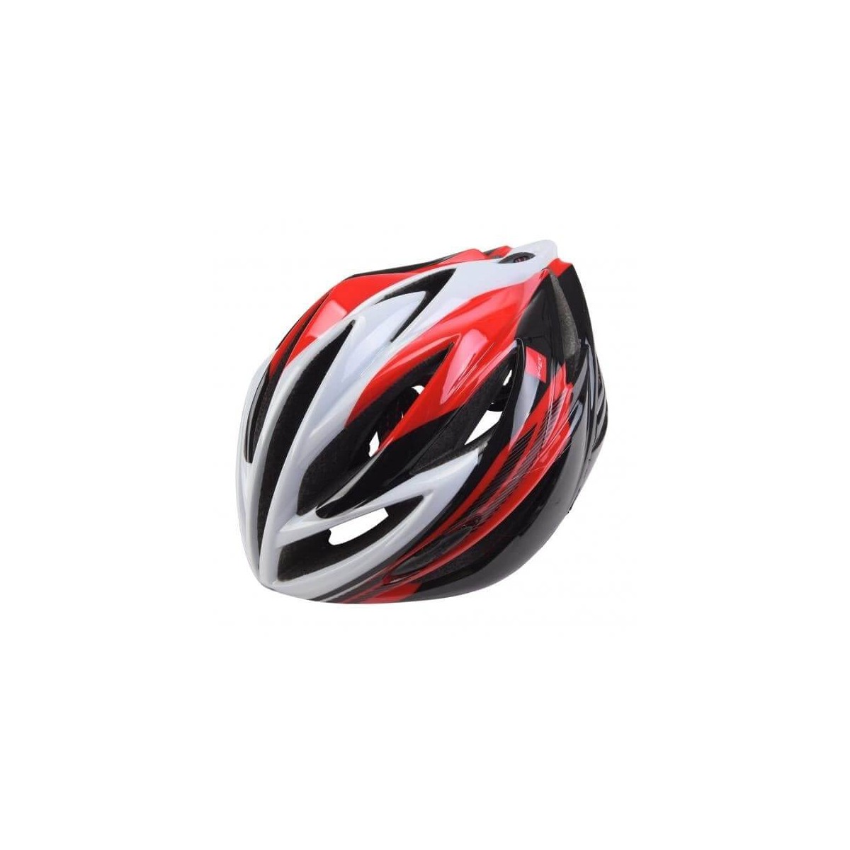 Casco Met Forte Rojo/Blanco/Negro Brillo  2015