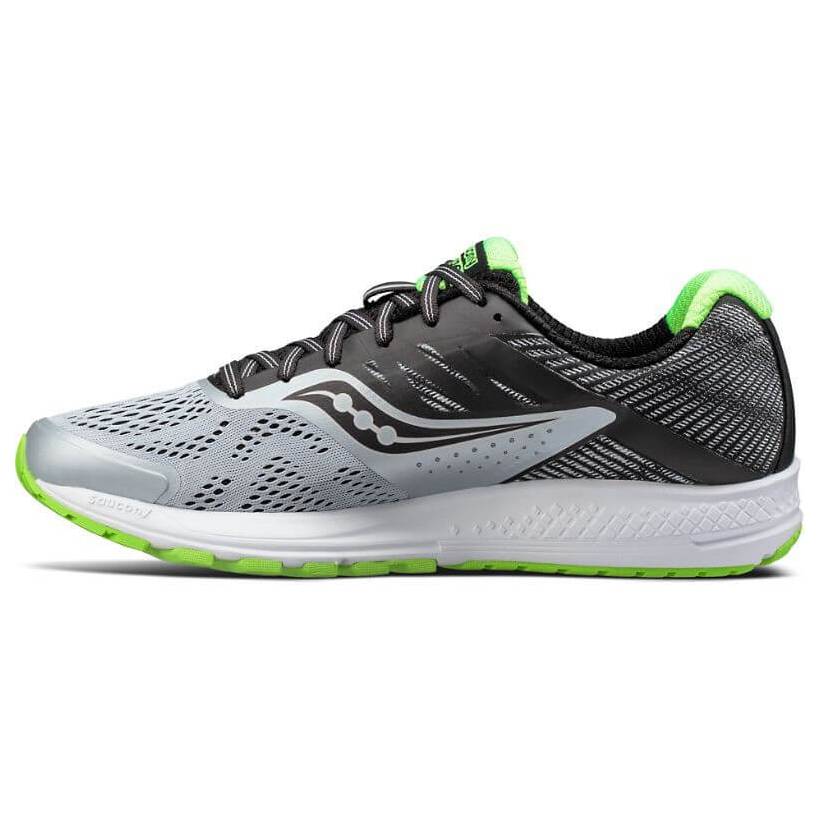 Buty Saucony Ride 10 AW17 Szare, Niebieskie i Limonkowe