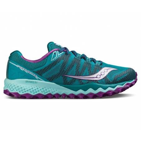 Zapatillas Saucony Peregrine 7 turquesa Mujer OI17
