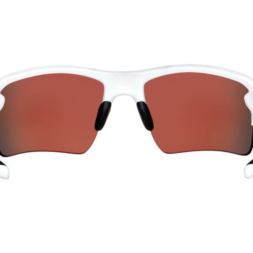 Oakley Flak 2.0 XL gepolijste witte Prizm-veldkijker