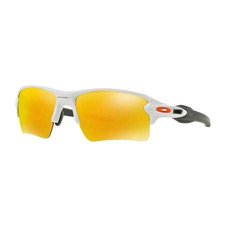 Occhiali Oakley Flak 2.0. XL Iridio di fuoco bianco lucido