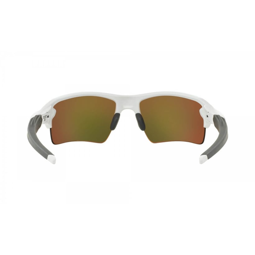 Oakley Flak 2.0 Brille. XL, poliertes weißes Feueriridium