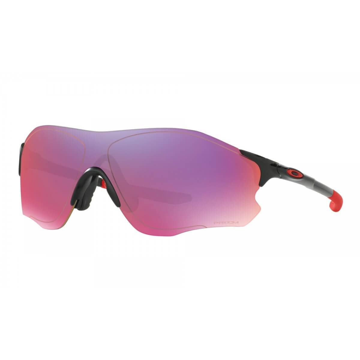 Sonnenbrille günstig Kaufen-Oakley EVZero Path polierte schwarze Prizm Road Brille. Oakley EVZero Path polierte schwarze Prizm Road Brille <![CDATA[Die Oakley EVZero Path Sonnenbrille Polished Black Prizm Road wurde entwickelt, um die Geschwindigkeit optimal zu nutzen. Sie ist das l