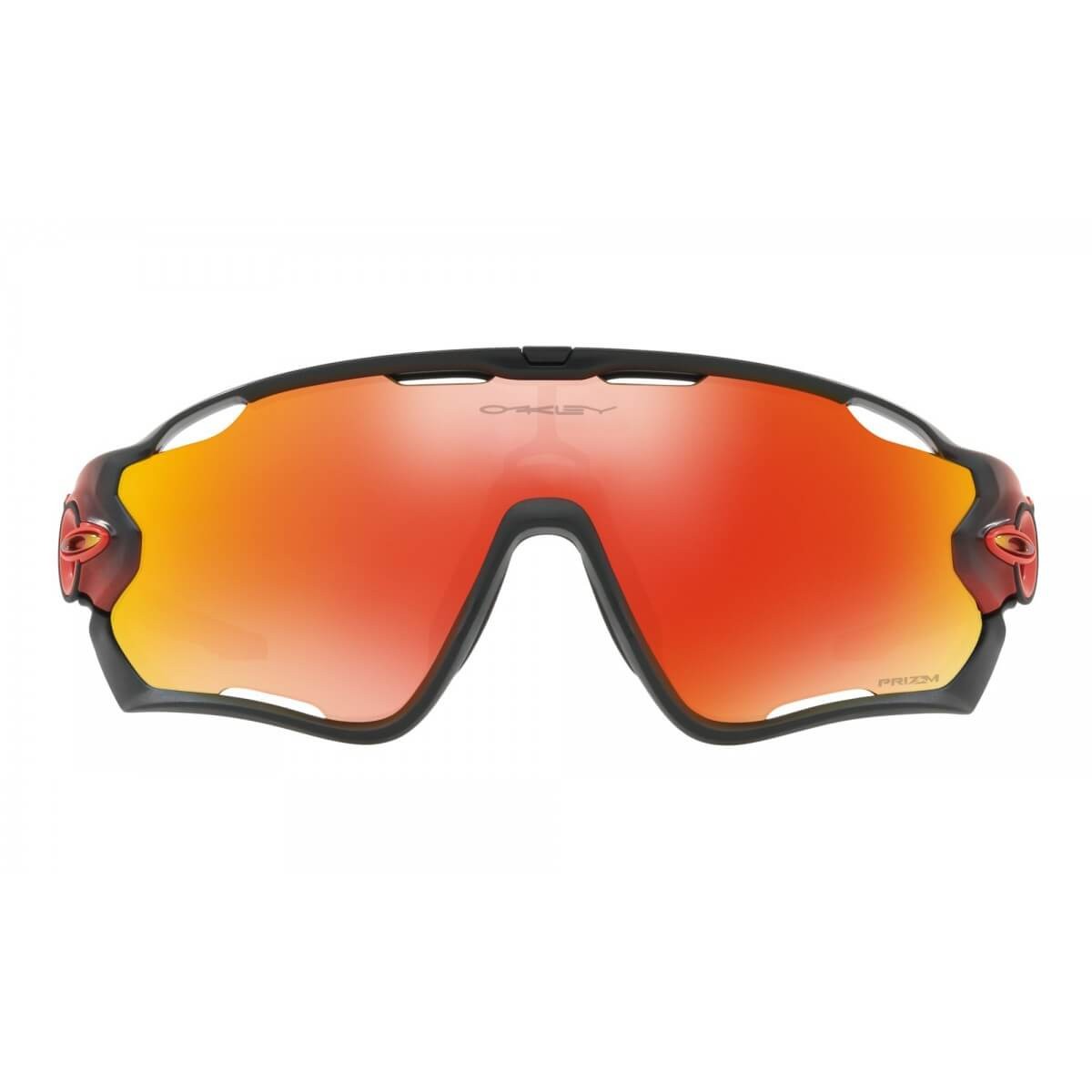 Oakley Jawbreaker Ruby Fade Cycling Glasses Prizm Ruby Lens