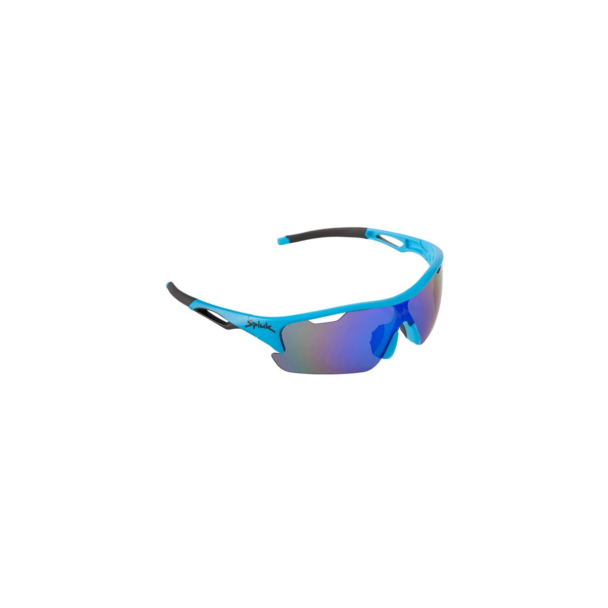 Spiuk Jifter Cycling Glasses Blue / Black Blue Mirror Lenses