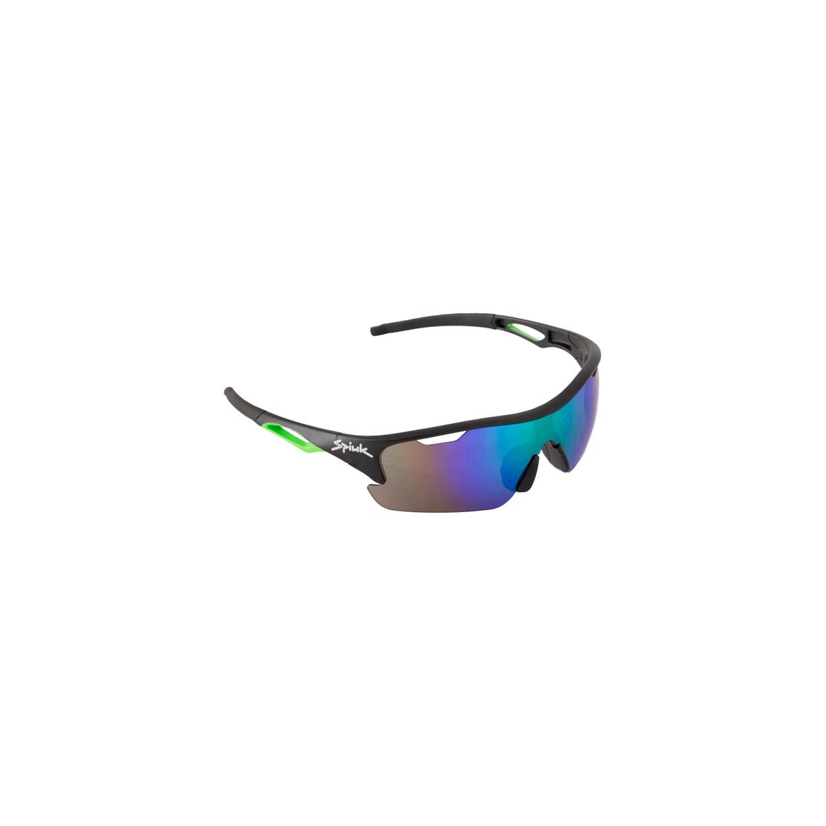 Spiuk Jifter Cycling Glasses Yellow / Black Green Mirror Lenses