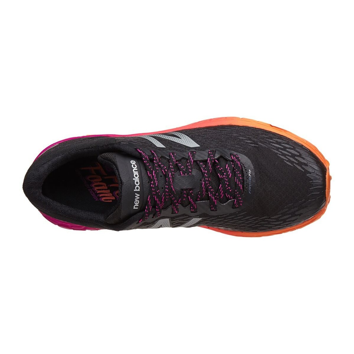 Trail New Balance Hierro V2 mujer OI17 negro, naranja