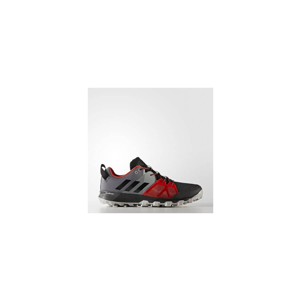 Zapatillas Kanadia 8.1 Trail Running negro/rojo - Hombre