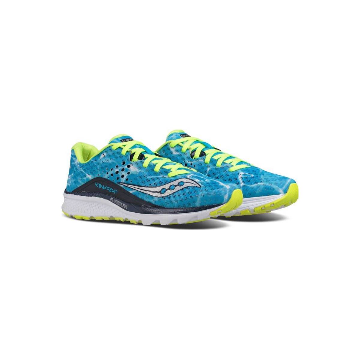 Saucony Kinvara 8 Schuhe schwarz blau Damen AW17