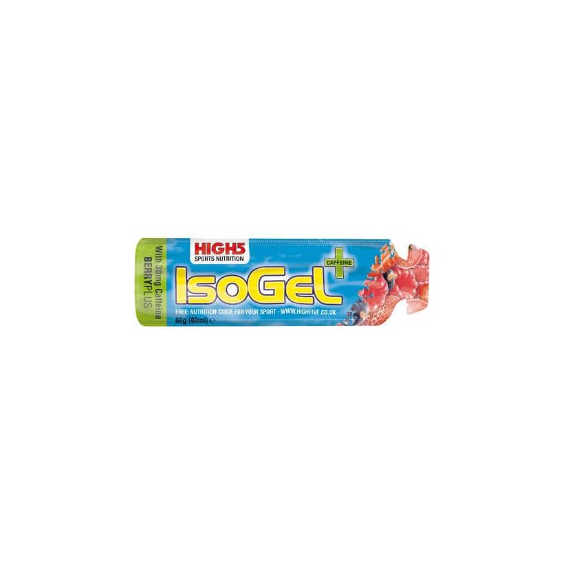 Gel 60g High5 - IsoGel Berry flavor with Caffeine