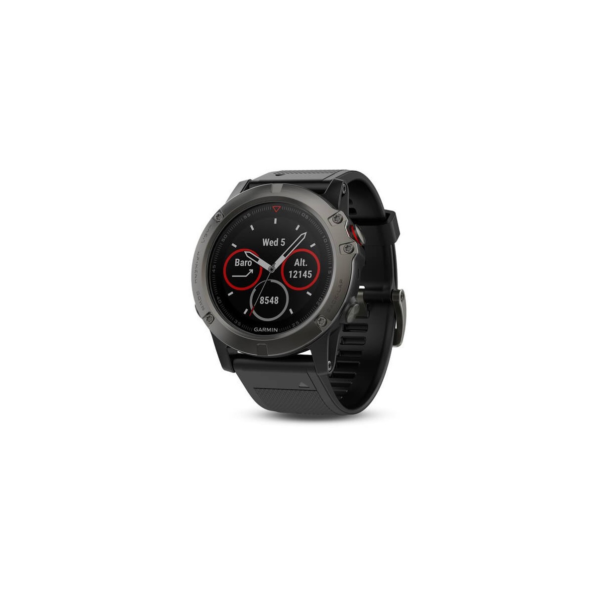 Garmin Fenix 5X Slate Gray Sapphire with Black Band