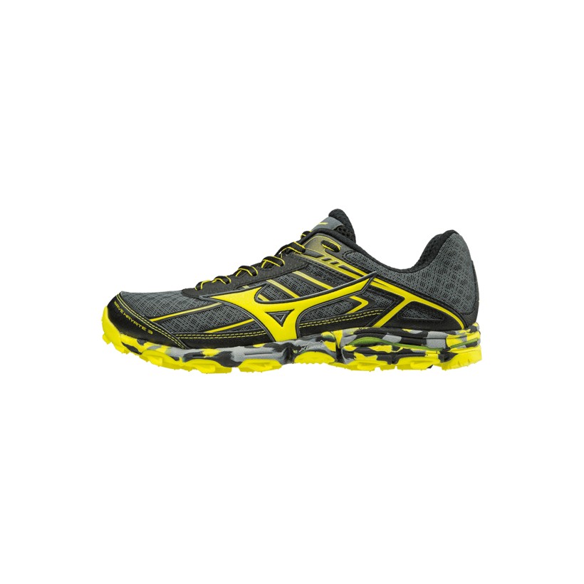 Mizuno Wave Hayate 3 Men - Trailrunning AW17 Gelb und Schwarz
