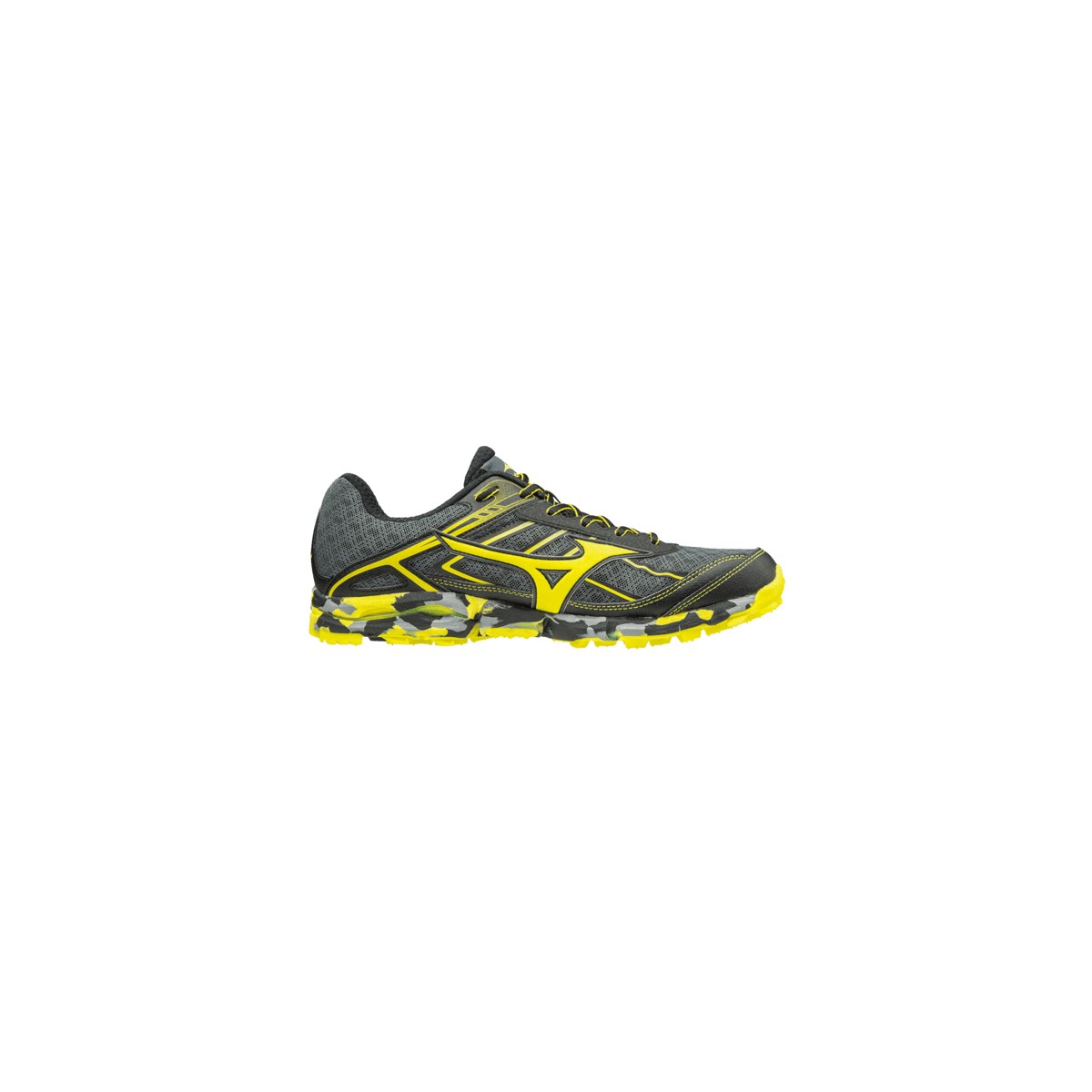 Mizuno Wave Hayate 3 Men Trail Running AW17 Yellow and black