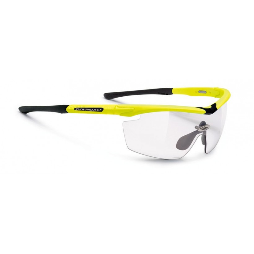 Rudy Project Genetyk Yellow fluo Gloss ImpactX Photochromic Clear glasses