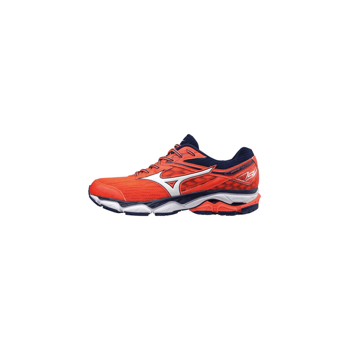 Mizuno Wave 9 Running Shoe Coral Blue Women