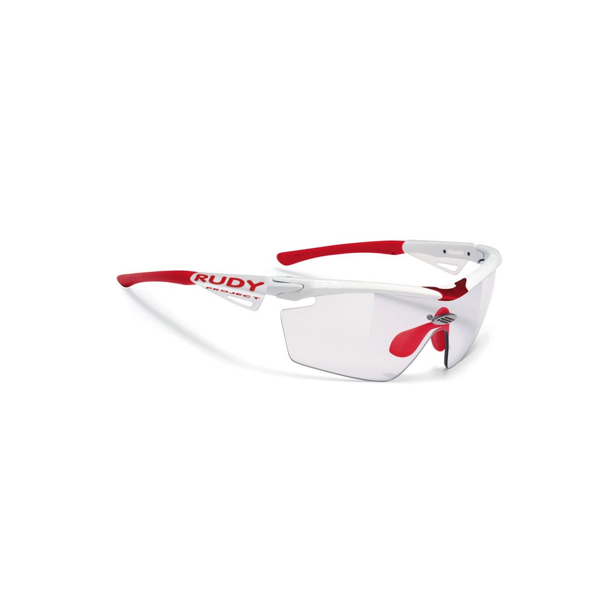 Genetyk Racing Pro White ImpactX Photochromic Clear Rudy Project Goggles