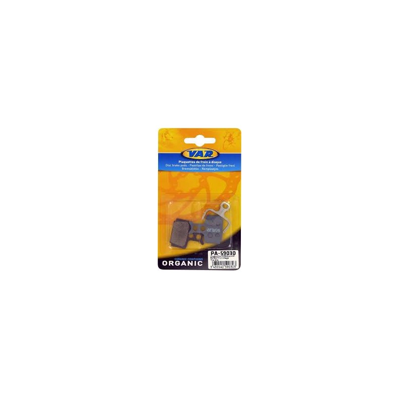 VAR Organic/Ceramic Brake Pads