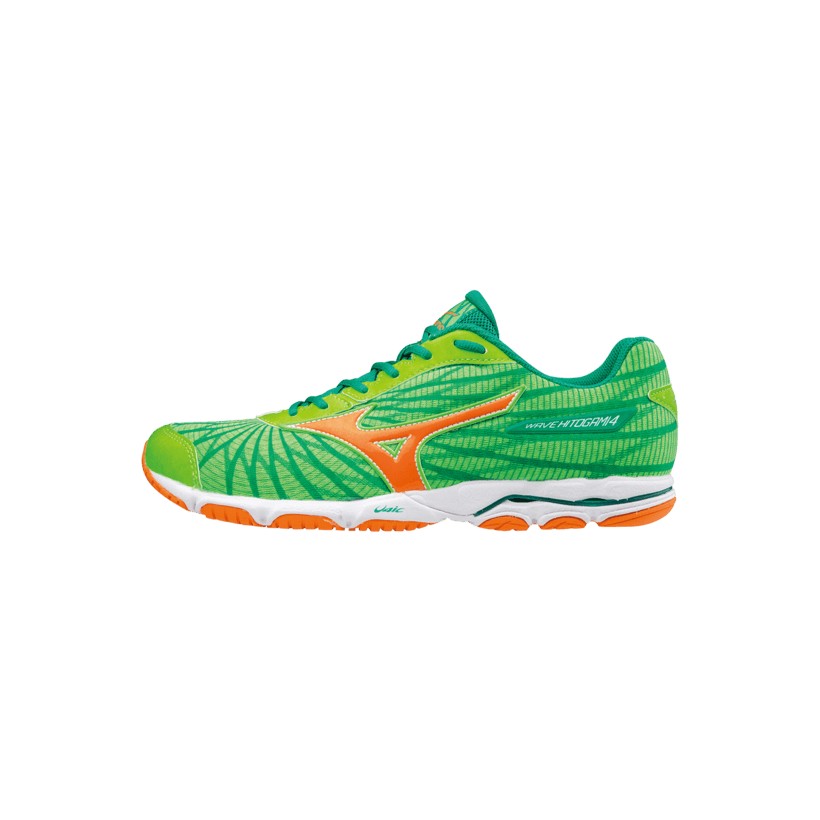 Tênis masculino Mizuno Wave Hitogami 4 amarelo SS17