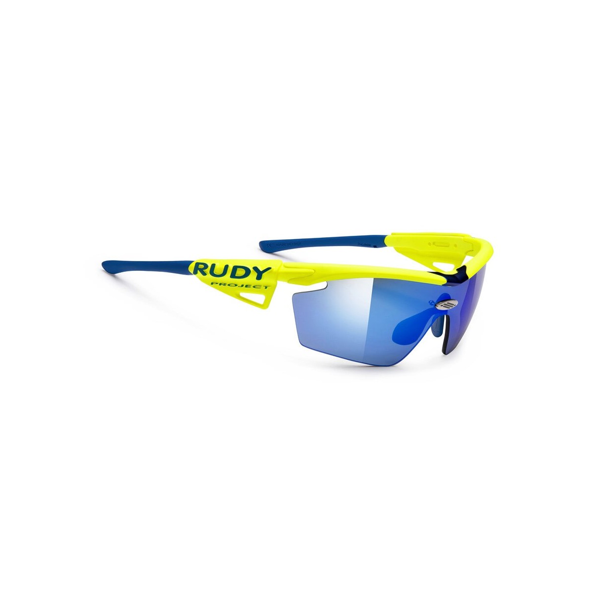 Genetyk Racing Pro Yellow Fluo RPO Multilaser Blue Rudy Project Goggles